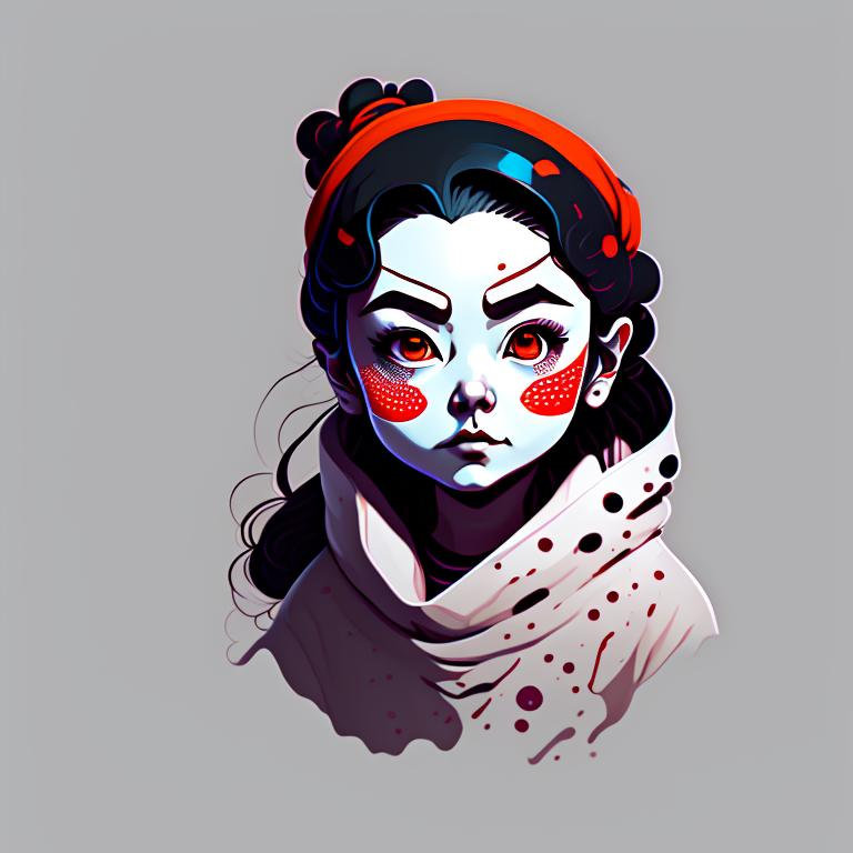 japanese girl t shirt design